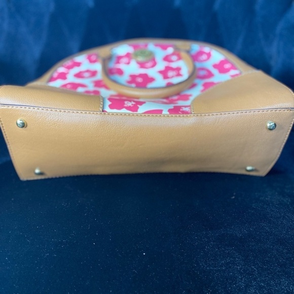 Ann Klein - Red Poppy Floral Purse - Picture 4 of 8